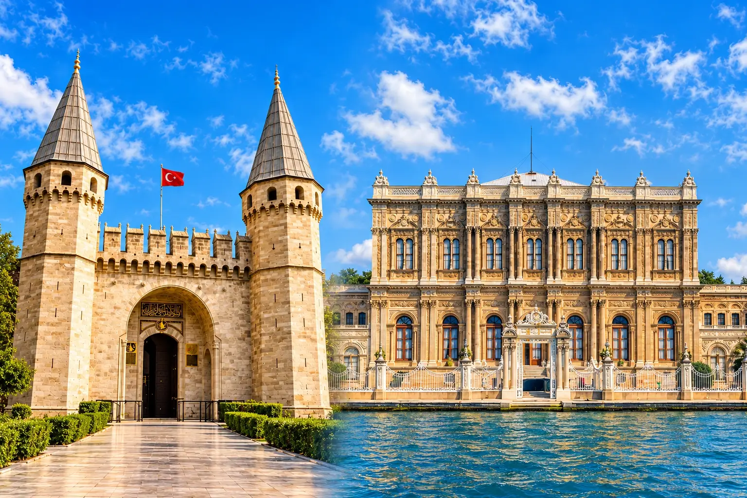 Topkapı Palace · Dolmabahçe Palace